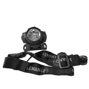 Фонарик налобный LEMANSO LMF42, 9 LED, пластик