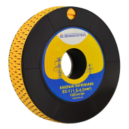 Кабельный маркер АСКО-УКРЕМ ЕС-1 1,5-3,5 кв.мм символ "1", A0150080017