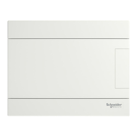 Щит пластиковый Schneider Electric Easy9 EU, навесной, белые двери 1ряд /8м, EZ9EUD108