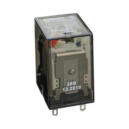 Реле промежуточное АСКО MY4, AC 3A, DC 24 В, A0090010015