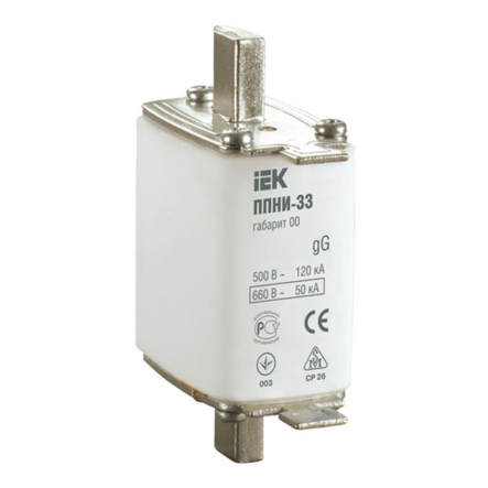 Предохранитель IEK ППНИ-33 0 63А, DPP20-063 - 1