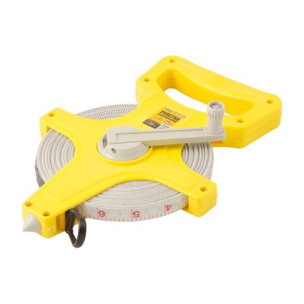 Рулетка геодезическая MASTERTOOL 50 м 13 мм стекловолоконное полотно 66-5013 - 1