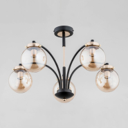 Люстра ALFA 25545 VIOLA KULA, 5хЕ14х40 Вт, D 60 см, H 40 см