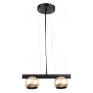 Підвіс SIGMA HIPPO 33127, 2хGU10, 35х80см, чорний-золото