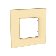 Рамка 1-місна, бронзово-перлинний, Schneider Electric Uniсa QUADRO, MGU4.702.36