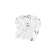 Светильник точечный Feron JD37, G9, 35W, прозрачный/хром