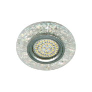 Світильник точковий Feron 8585-2, MR-16, G5.3, білий, срібло, LED підсвічування, 4000K, 4726
