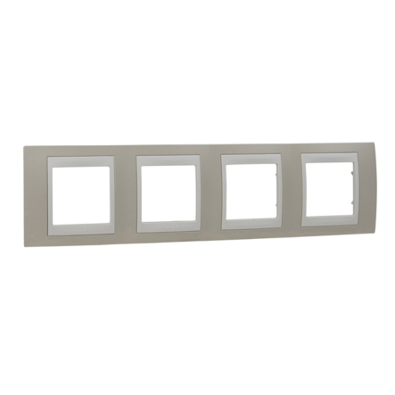 Рамка 4-местная песчаная Schneider Electric UniсaPLUS, MGU6.008.567 - 1