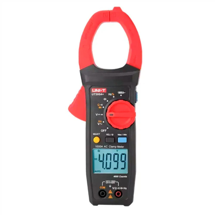 Кліщі струмовимірювальні UNI-T UT205A+ - 1
