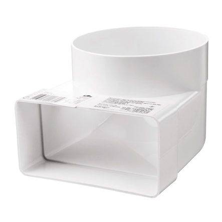 Колено ВЕНТС 521, 55х110 /д, 100 Украина, 0000225787 - 1