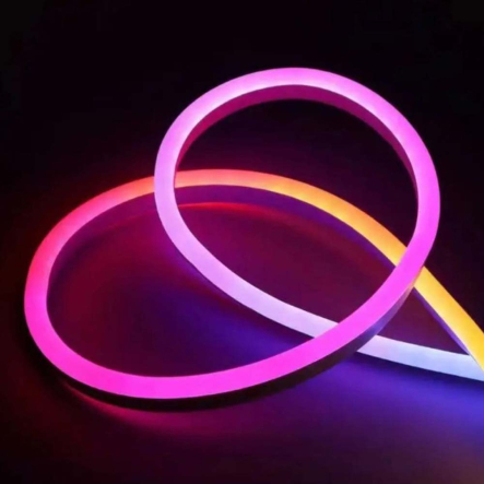 Лента RGB неоновая с пультом, 5 м, 150 LED управление через приложение