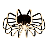 Люстра светодиодная SIRIUS LED 0024 черная