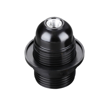 Патрон Е27 люстровый, VL269, бакелит, черный, Violux, 950004 - 1