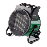 Тепловентилятор електричний з керамічним нагрівачем АПРО EFH-30 220 м³/рік, 3.0 кВт