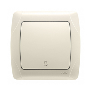 Кнопка звонка VIKO CARMEN, 90562006, крем