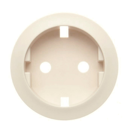 Лицевая панель розетки 2К+ с заземлением LEGRAND Celiane, 66227, слоновая кость - 1