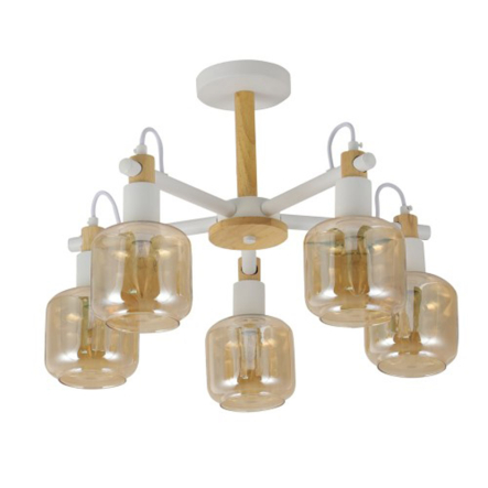 Светильник Ardero BL1450-2ARD DENVER, под лампу E14х5, ⌀540х370мм, белый