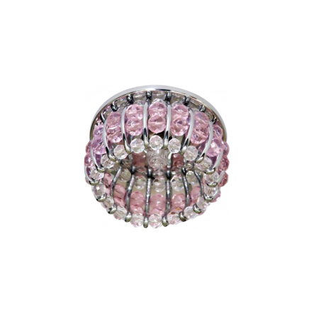 Світильник точковий Feron СD2119A, MR16, GU5.3, 50W, прозорий/рожевий/хром - 1