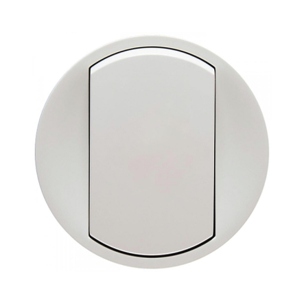 Лицевая панель выключателя 1-кл., LEGRAND Celiane, 68001, белая - 1