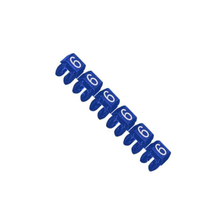 Кабельный маркер Legrand Cab3-"6" (4-6мм2) 038236 - 1