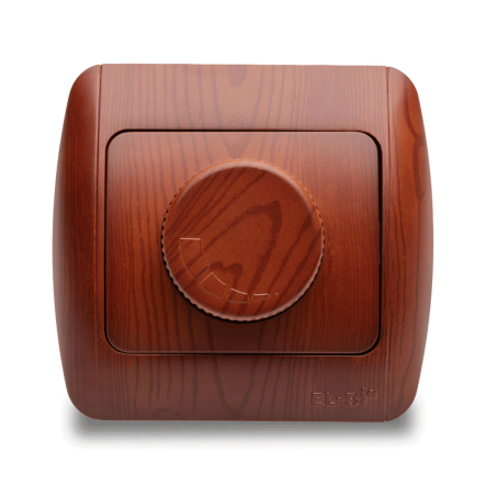 Светорегулятор EL-BI ZIRVE, 500 Вт с фильтром, вишня, 501-000601-244 - 1