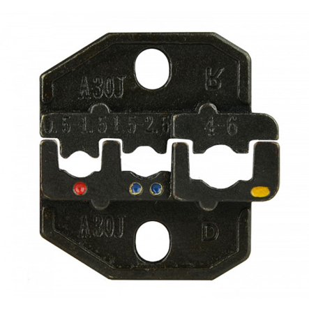 Пресс-клещи АСКО-УКРЕМ HS-30J (0.5-6 мм2) для очковых наконечников, A0170010018