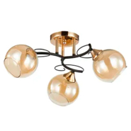 Люстра VALESO V 6073A/3 FG+BK