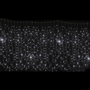 Гирлянда внутренняя DELUX, CURTAIN, 2x3м, 912LED, белая/прозрачная, IP20