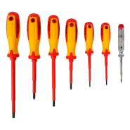 Набір викруток S&amp;R ПРОФІ 1000V PH-SL-Tecтер, 7шт