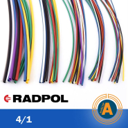 Трубка термоусадочная RADPOL, RCH1 4/1Х1-N синяя