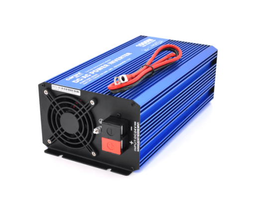 Інвертор напруги Carspa SINUS P1000-242, 24V/220V, 1000Вт, правильний синус - 2