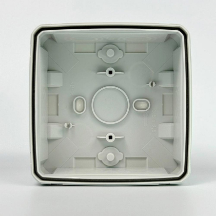 Коробка распределительная СКІМ B1102011, 114х114х54 (К115-1), без отв+лапки, IP66, серая