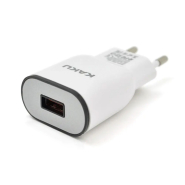 Зарядний пристрій мережевий iKAKU KSC-490 YIAN, AC 100-240 В, 1*USB, Out: DC 5В/2.4 A, 12 Вт, 19196