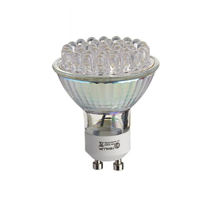 Лампа LED Realux 20D зелений GU10 220 В, MR16 - 1