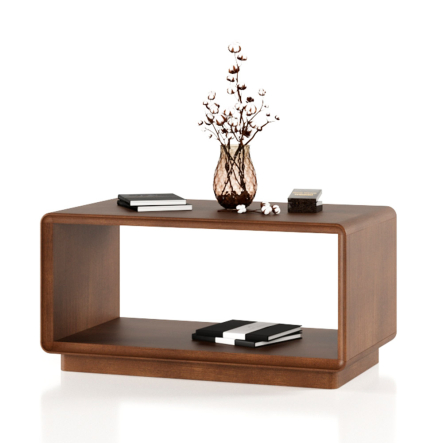 Стол журнальный Мебус Модена, 1100х650х550дуб, трюфель/умбра - 1