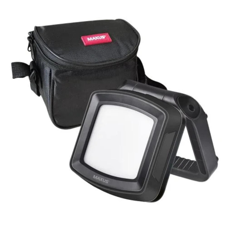 Прожектор светодиодный MAXUS Portable Emergency LED Light 8W 4100K IP65 5000mAh BLACK