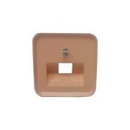 Центральная пластина для розетки телефонной/компьютерной с наклонным выходом (снято с производства)