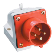 Вилка стаціонарна TNSy 524, 32А, 3Р+РЕ, 380В, IP44, 5500446