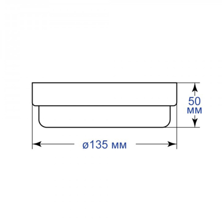 Світильник LED Feron AL3006-RPS, 12W, 6500K, IP65, коло, з датчиком - 2