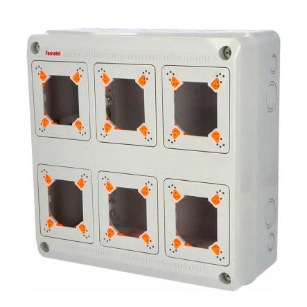 Бокс распределительная Famatel F3966 ACQUA COMBI, 330х330х130, IP65