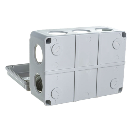 Коробка распределительная IEK КМ41242 150х110х70 мм, IP55, UKO10-150-110-070-K41-55
