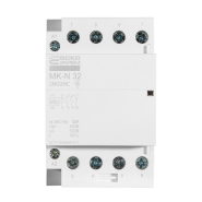 Контактор модульний АСКО-УКРЕМ МК-N, 4р, 32А, 2NO2NC, 220V, A0040030035