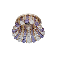 Світильник точковий Feron СD2120, MR16, GU5.3, 50W, прозорий/бузковий/золото