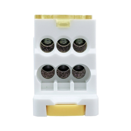 Распределительный блок TNSY РБД-125A желтый, TNSy5504701