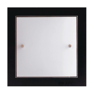 Світильник настінно декоративний стельовий Vesta, Е-27, 1х20W, 270х270 мм, венге, 27702