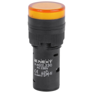 Сигнальна арматура e.ad22.230.yellow Ø22мм 230В АС, жовта, s009024