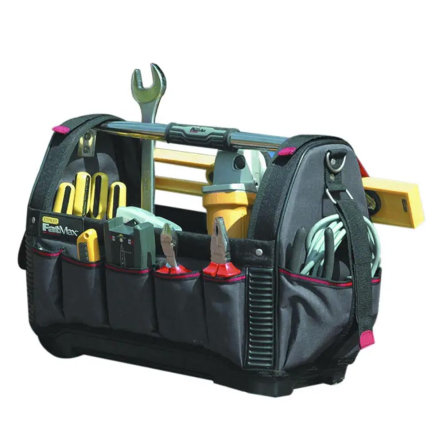 Сумка для инструмента 18" STANLEY "FatMax Open Tote" открыта; 48 x 25 x 33 см