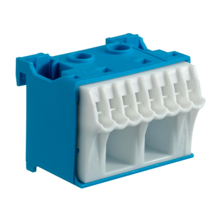 Блок HAGER KN10N, N-клемма, количество единиц - 1,5; ширина - 45мм, 1P, 63A, 34х33х45 мм - 1