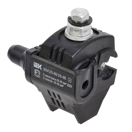 Зажим ответвительный изолированный ЗОИ 25-95/25-95, IEK, UZA-11-D25-D95 - 1