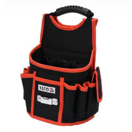 Сумка для инструментов и гвоздей YATO YT-74172 с 4 открытыми и 4 прошитыми карманами - 1